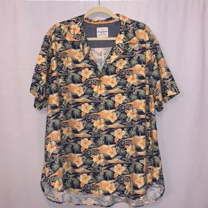Flower Power! Tommy Bahama men’s tropical shirt size XL/TG